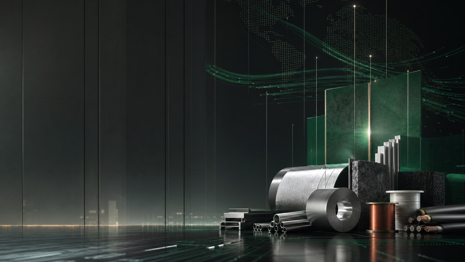 Industrial materials and global technology network